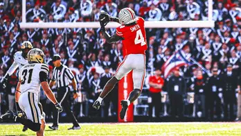 Ohio State's Jeremiah Smith breaks Cris Carter's freshman receiving TD record