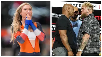 Jake Paul Thinks He's Going To Knock Out Mike Tyson, His Girlfriend Jutta Leerdam Isn't As Confident